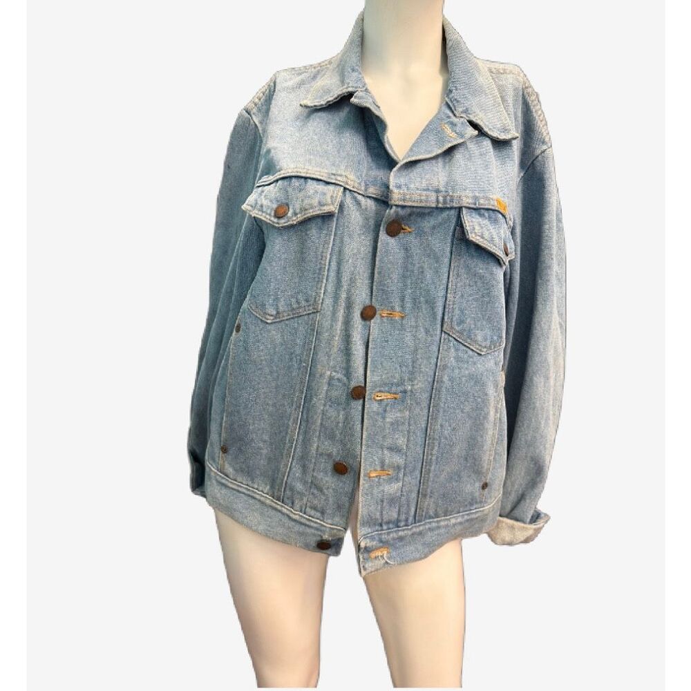 Rustler Denim Jackets Women’s Size Large Vintage 80’s